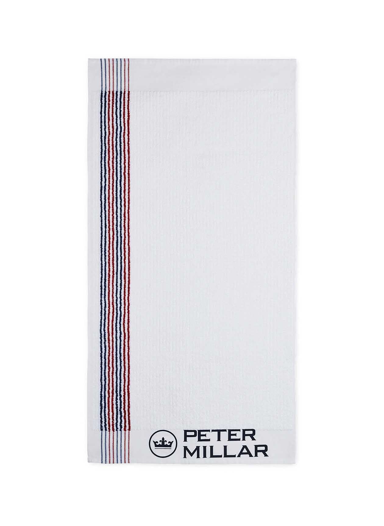Peter Millar Tour Caddy Towel - Navy / Red - One Size