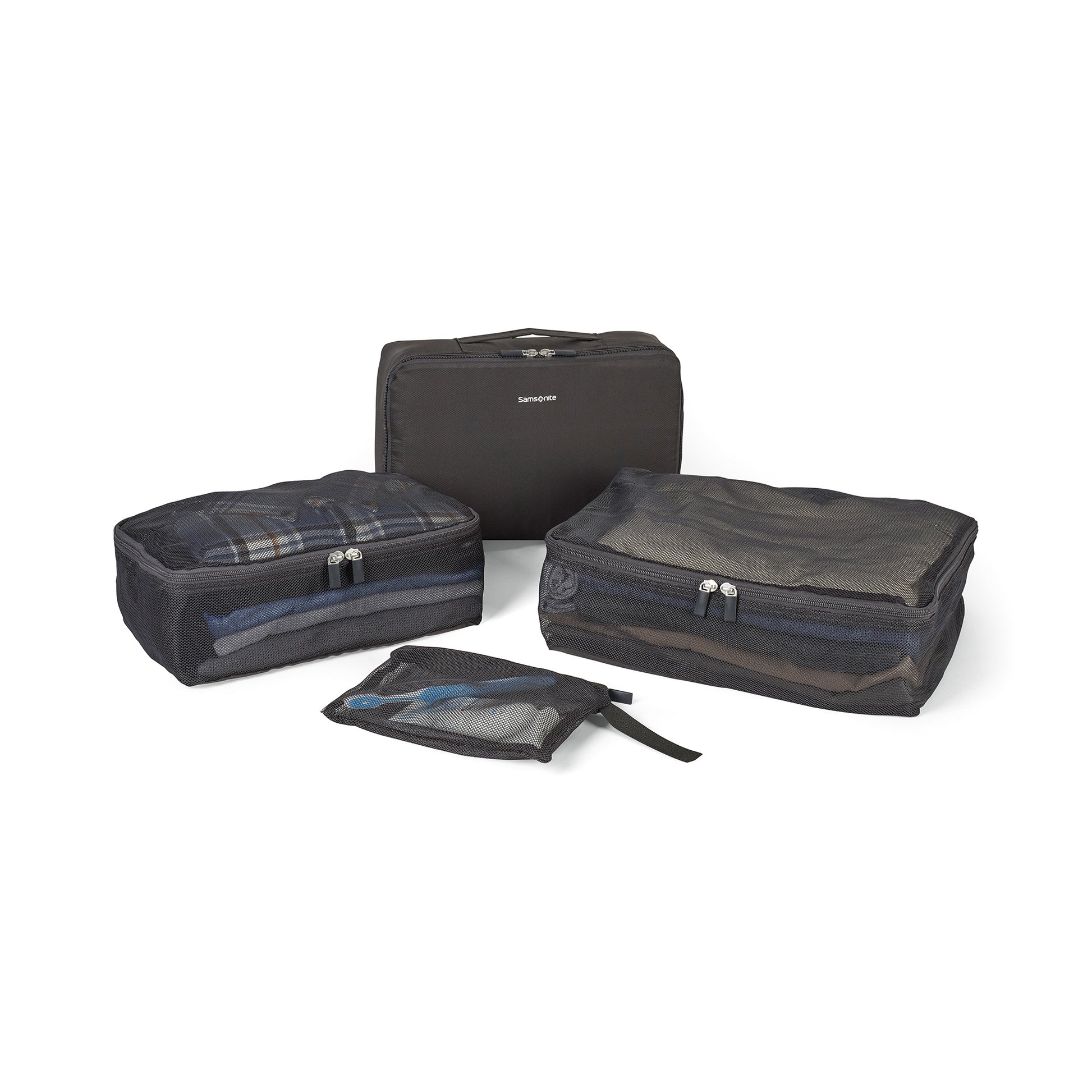 Graphite Samsonite Foldable Packing Cubes 4IN1