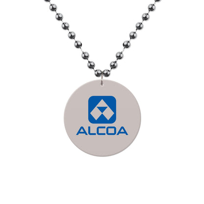 Medallion Bead Necklace w/ Medallion