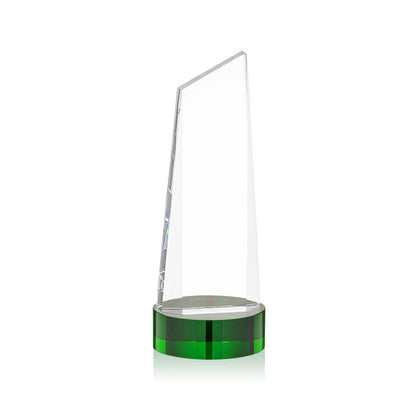 Belmont Tower VividPrint™ Award on Stanrich - Green