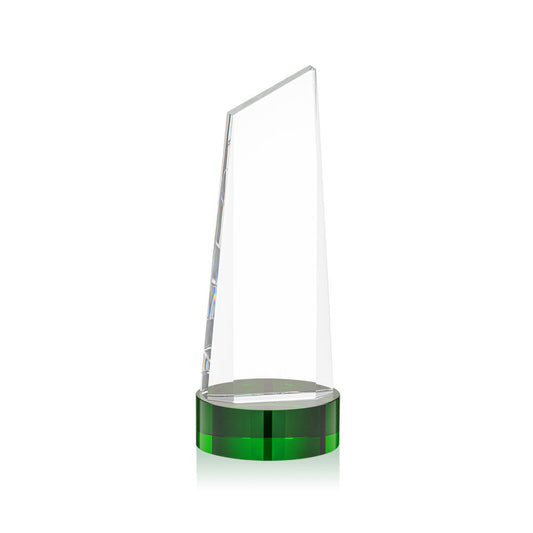 Belmont Tower VividPrint™ Award on Stanrich - Green