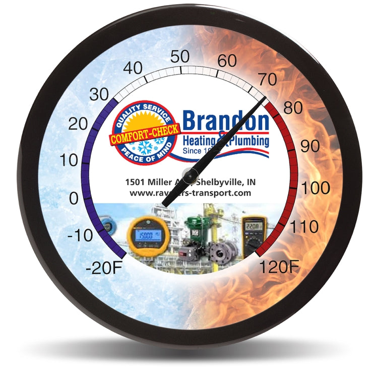 "Caliente" 14” Wall Thermometer