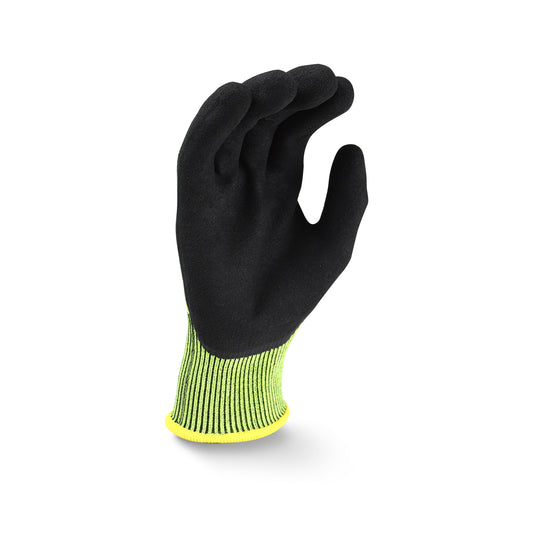 RWG10 Radwear® Silver Series™ High Visibility Knit Dip Glove - Size L