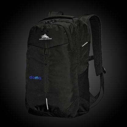 Black High Sierra® Swerve Pro Laptop Backpack