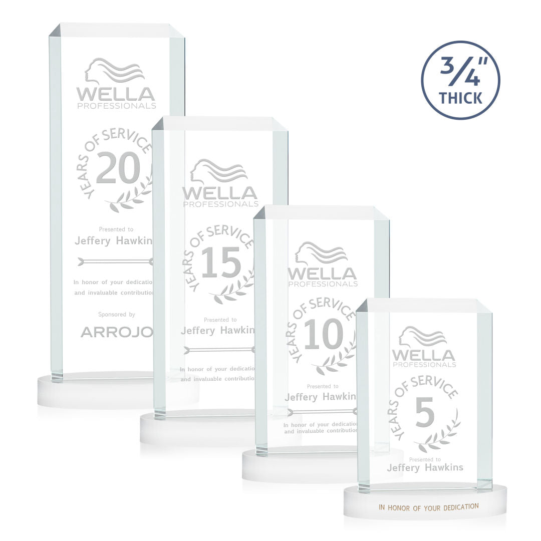Dalton Award on Alberton Base  - White
