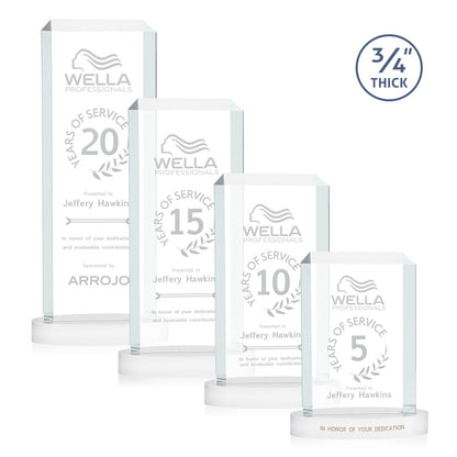 Dalton Award on Alberton Base  - White