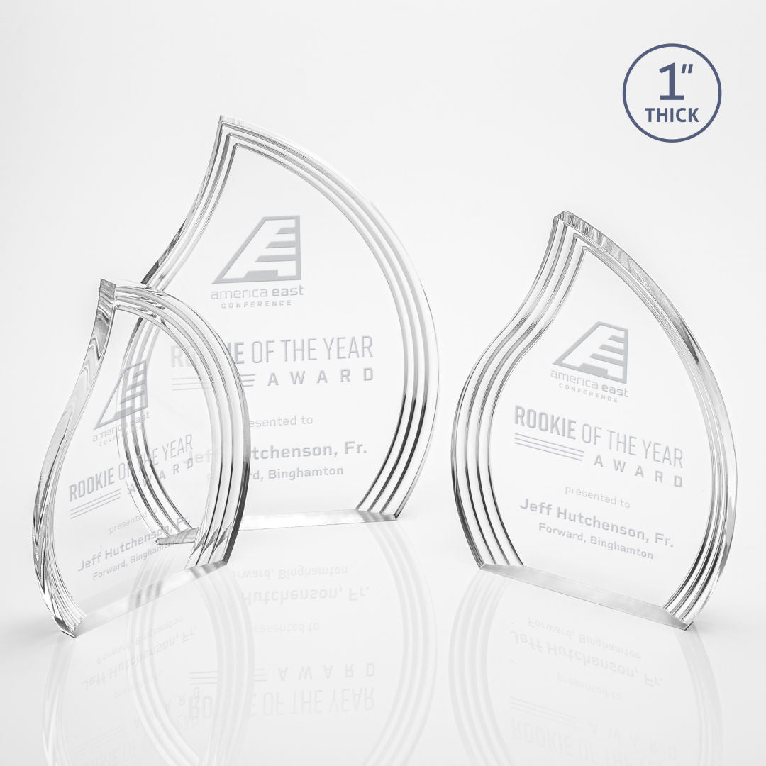 Tidworth Flame Award - Clear