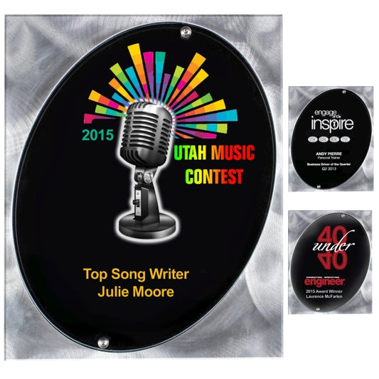 Vantage Plaque - Laser Engraved - (8" x 10")