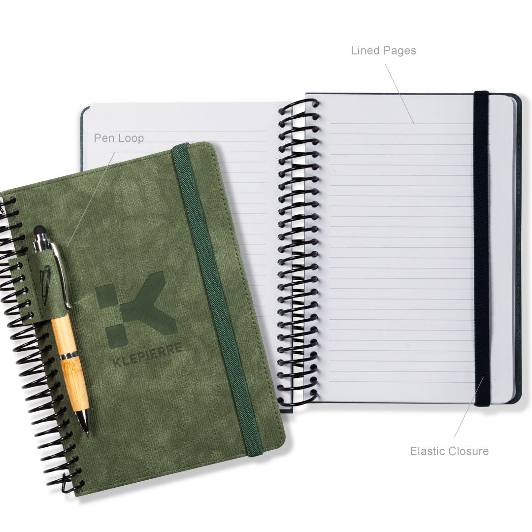 Savile Spiral Journal w/Pen Loop