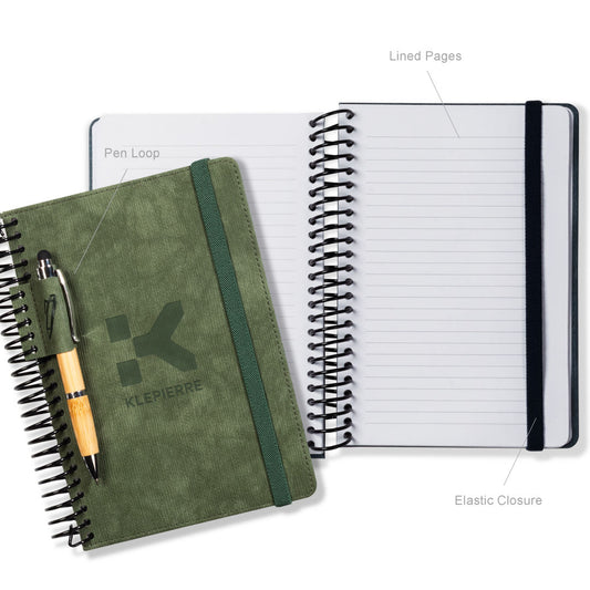 Savile Spiral Journal w/Pen Loop