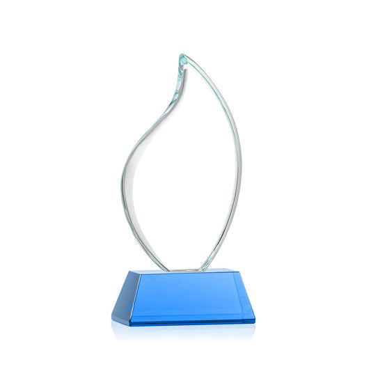 Odessy Flame Vividprint™ Award on Newhaven - Sky Blue