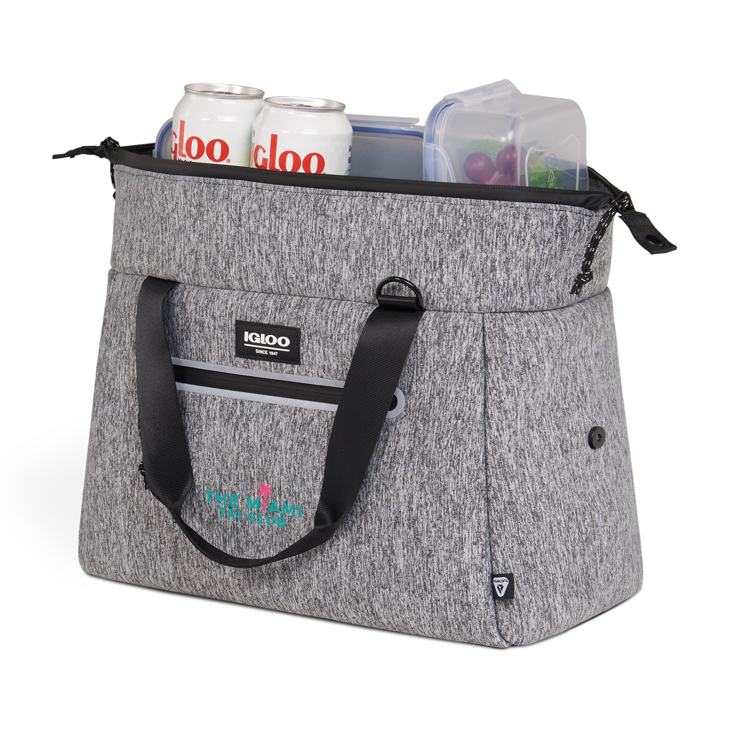 Heather Gray Igloo® Moxie Medium Duffel Cooler