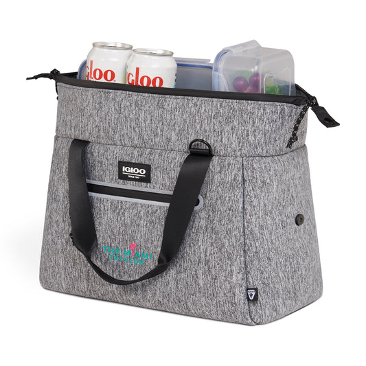 Heather Gray Igloo® Moxie Medium Duffel Cooler