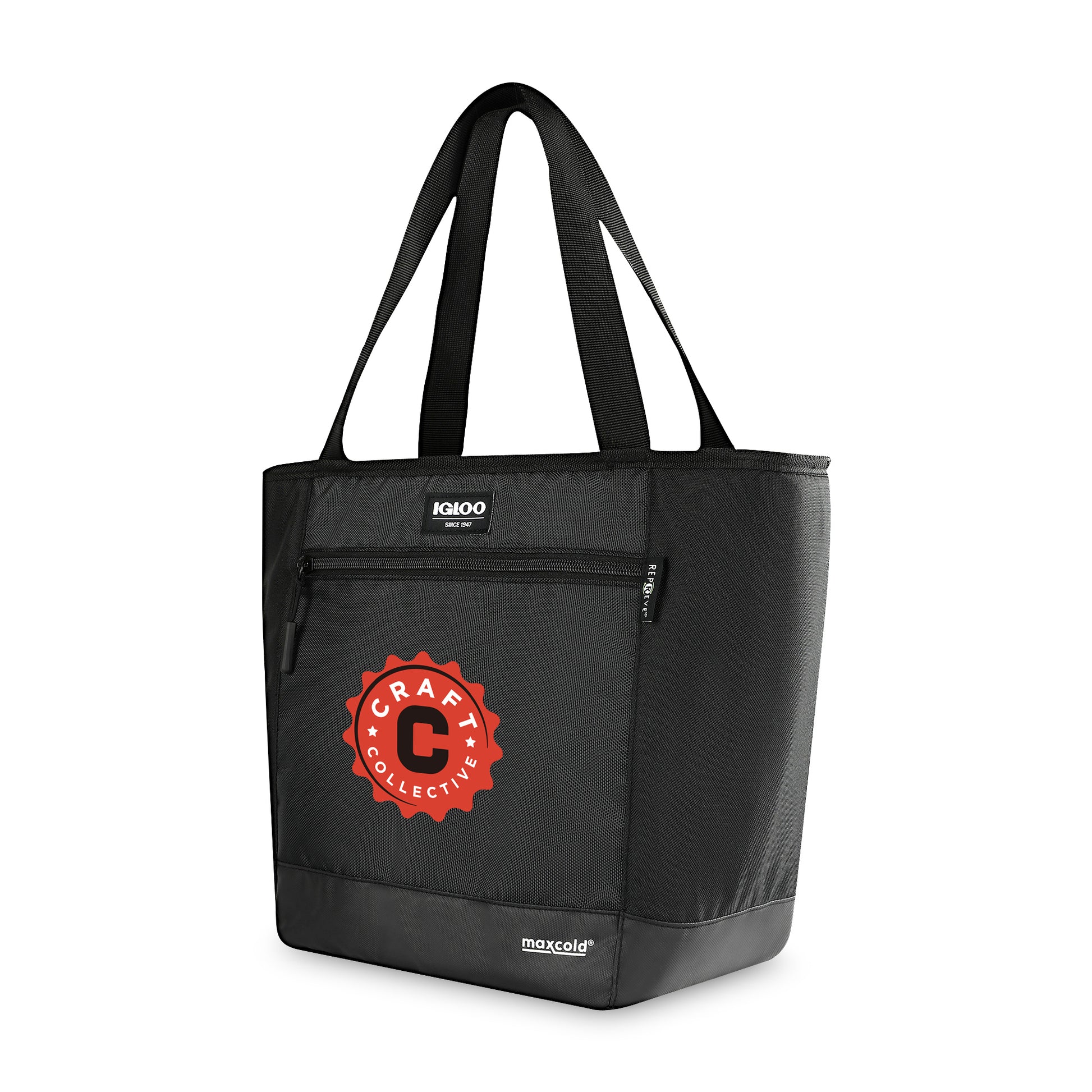 Black Igloo® REPREVE Tote Cooler
