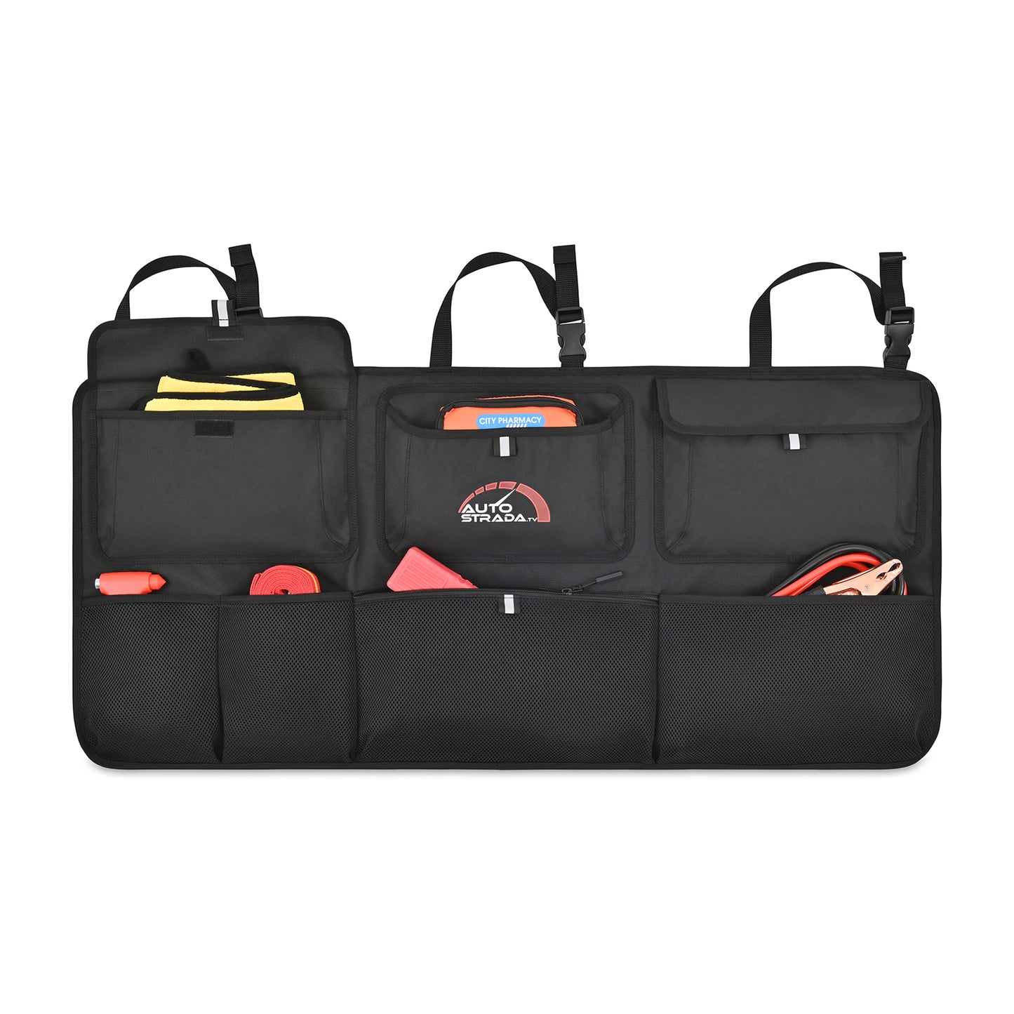 Black Structure Backseat Bunker Organizer