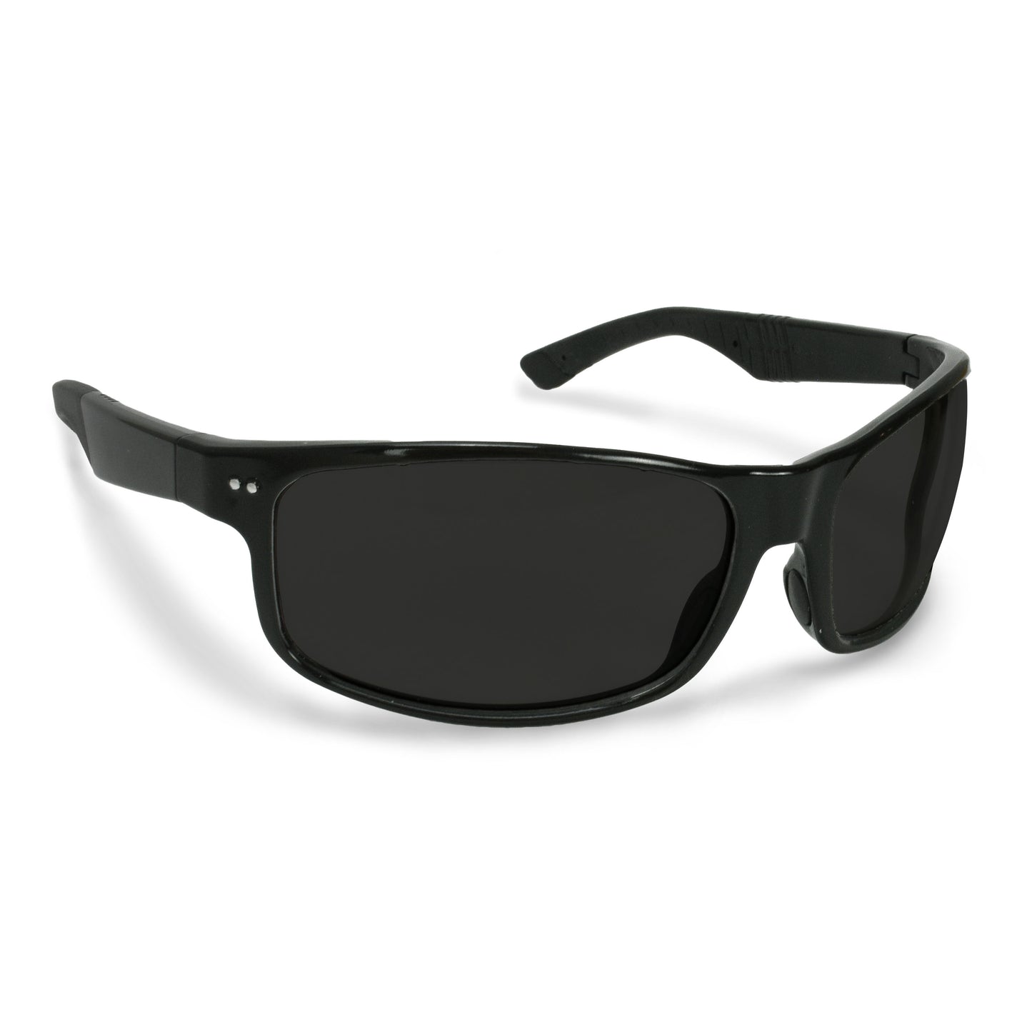 CK7™ Premium Safety Eyewear - Shiny Black Frame - Smoke Lens
