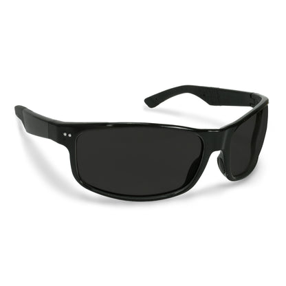 CK7™ Premium Safety Eyewear - Shiny Black Frame - Smoke Lens