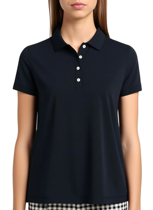 Peter Millar Women's Short-Sleeve Button Polo