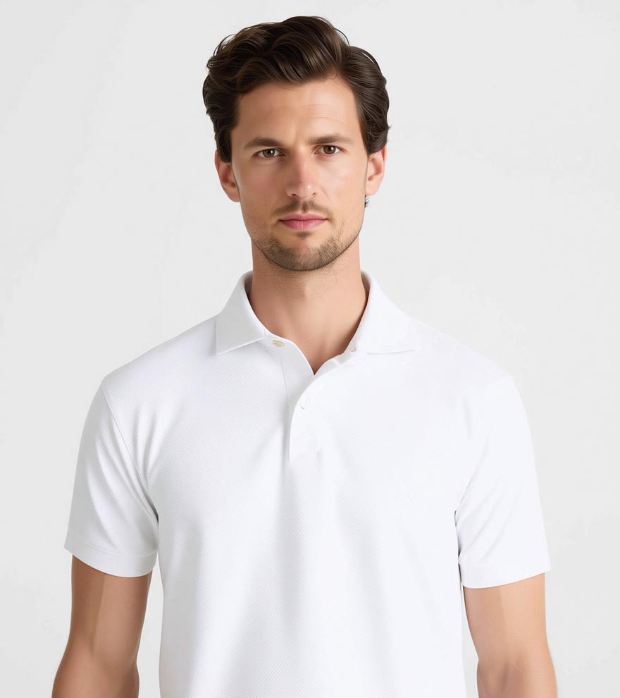 Peter Millar Men's Performance Solid Jersey Polo