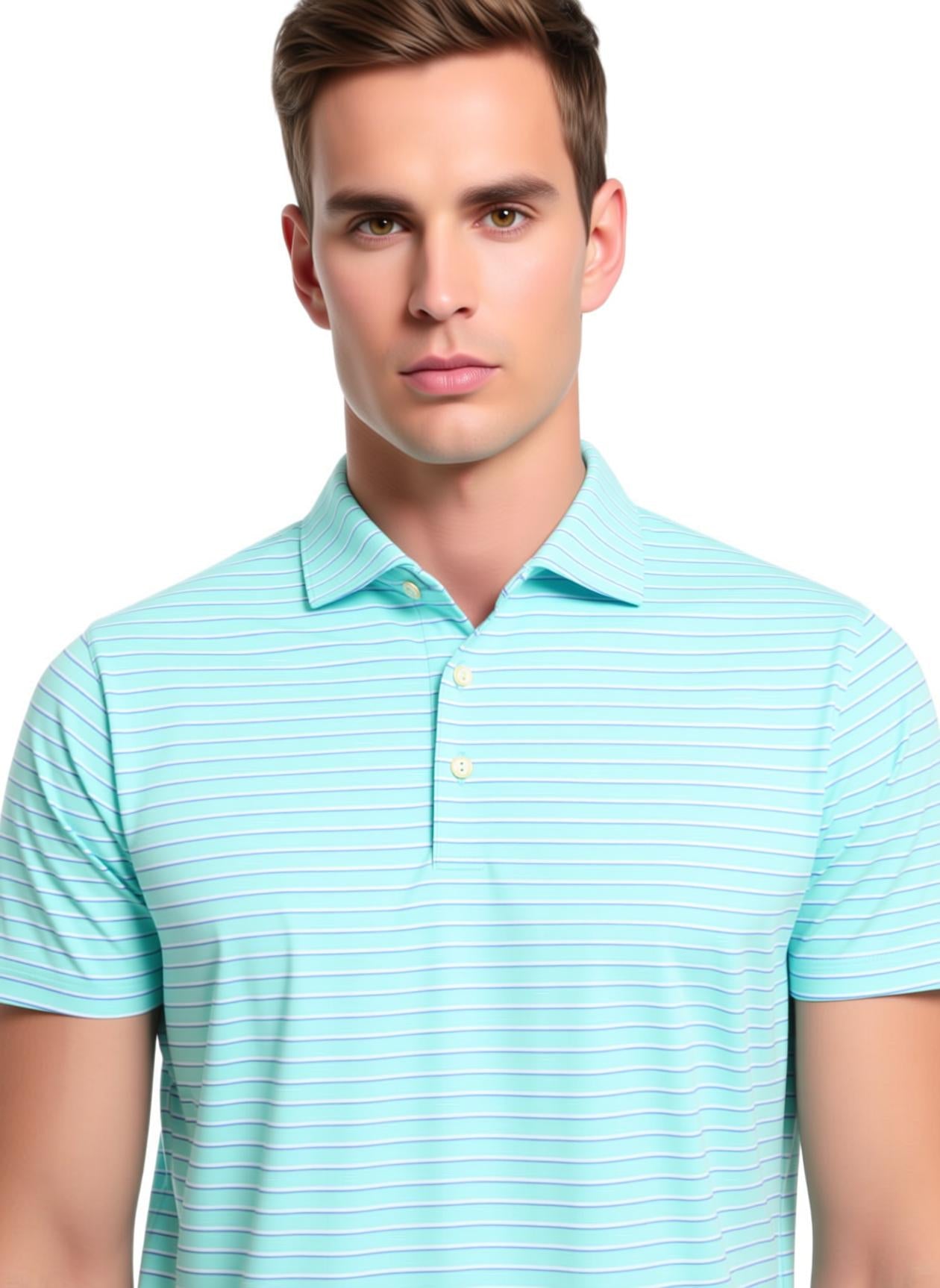 Peter Millar Men's Dunnes Performance Jersey Polo S26
