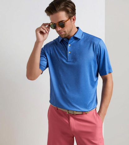 Peter Millar Men's Barrier Performance Jersey Polo