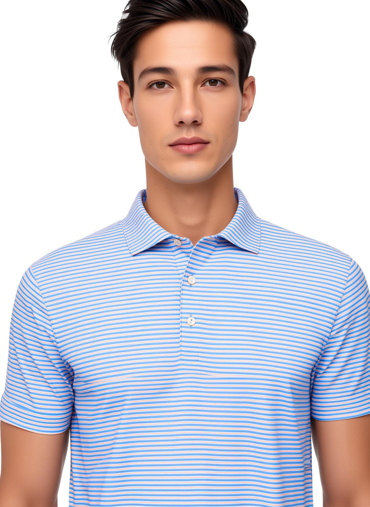 Peter Millar Men's Owens Performance Jersey Polo