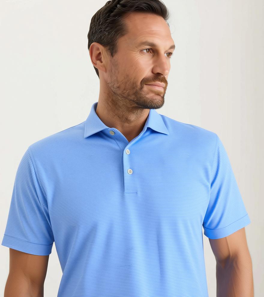 Peter Millar Men's Candor Performance Mesh Polo SP26