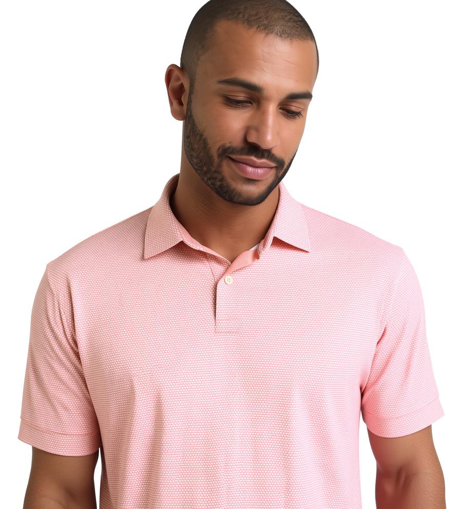 Peter Millar Men's Featherweight Parke Performance Polo