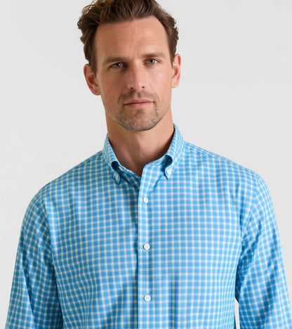 Peter Millar Men's Felix Crown Lite Cotton-Stretch Sport Shirt