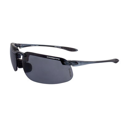 ES4 Premium Safety Eyewear - Crystal Brown Frame - HD Brown Flash Mirror Lens
