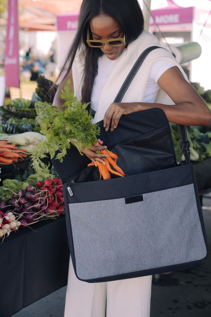 Ash-Black KEEPCOOL® Oslo Messenger Cooler