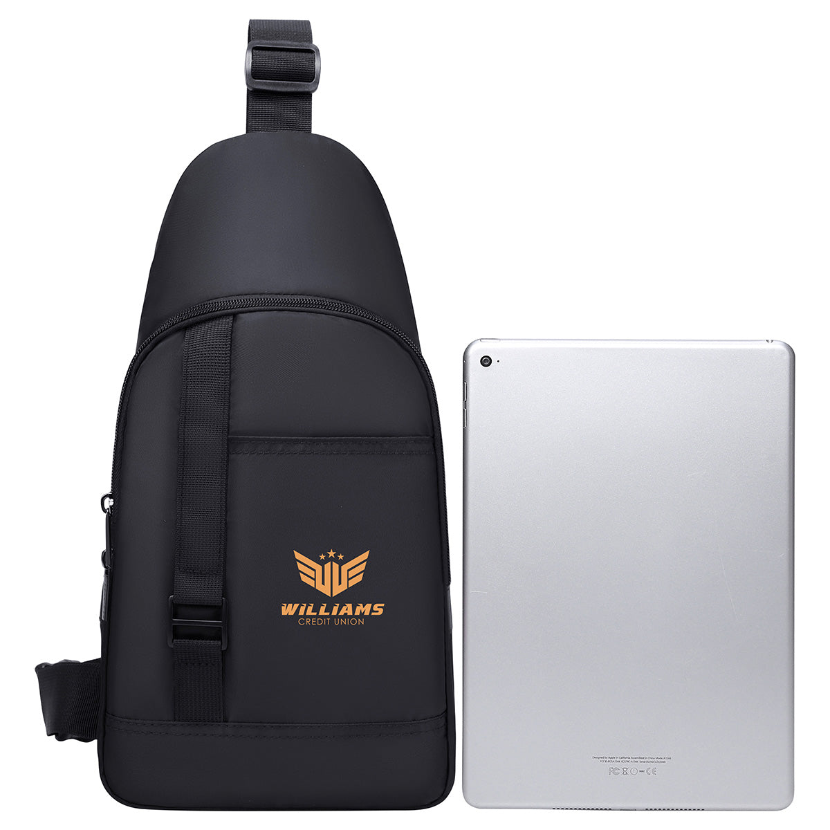 Black AeroLOFT®  ECO Anywhere Crossbody Mini Backpack