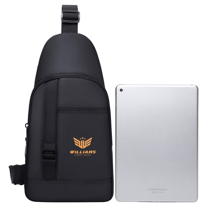 Black AeroLOFT®  ECO Anywhere Crossbody Mini Backpack