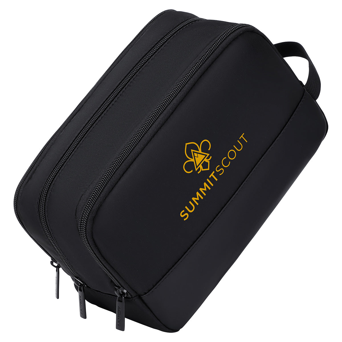 Black AeroLOFT®  Wide-Mouth Wet/Dry Toiletry Kit