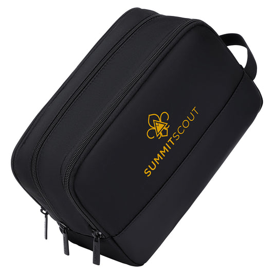 Black AeroLOFT®  Wide-Mouth Wet/Dry Toiletry Kit