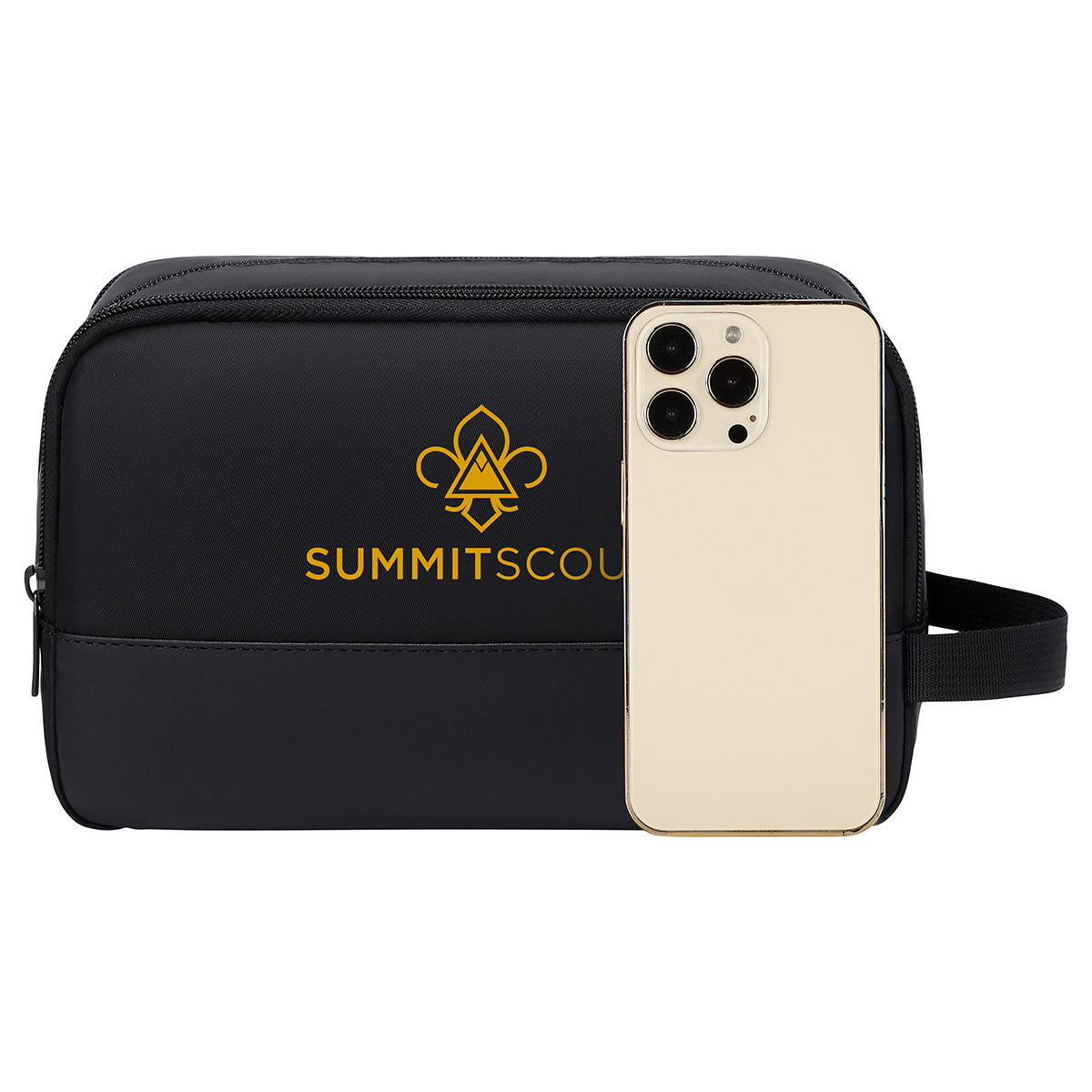 Black AeroLOFT®  Wide-Mouth Wet/Dry Toiletry Kit