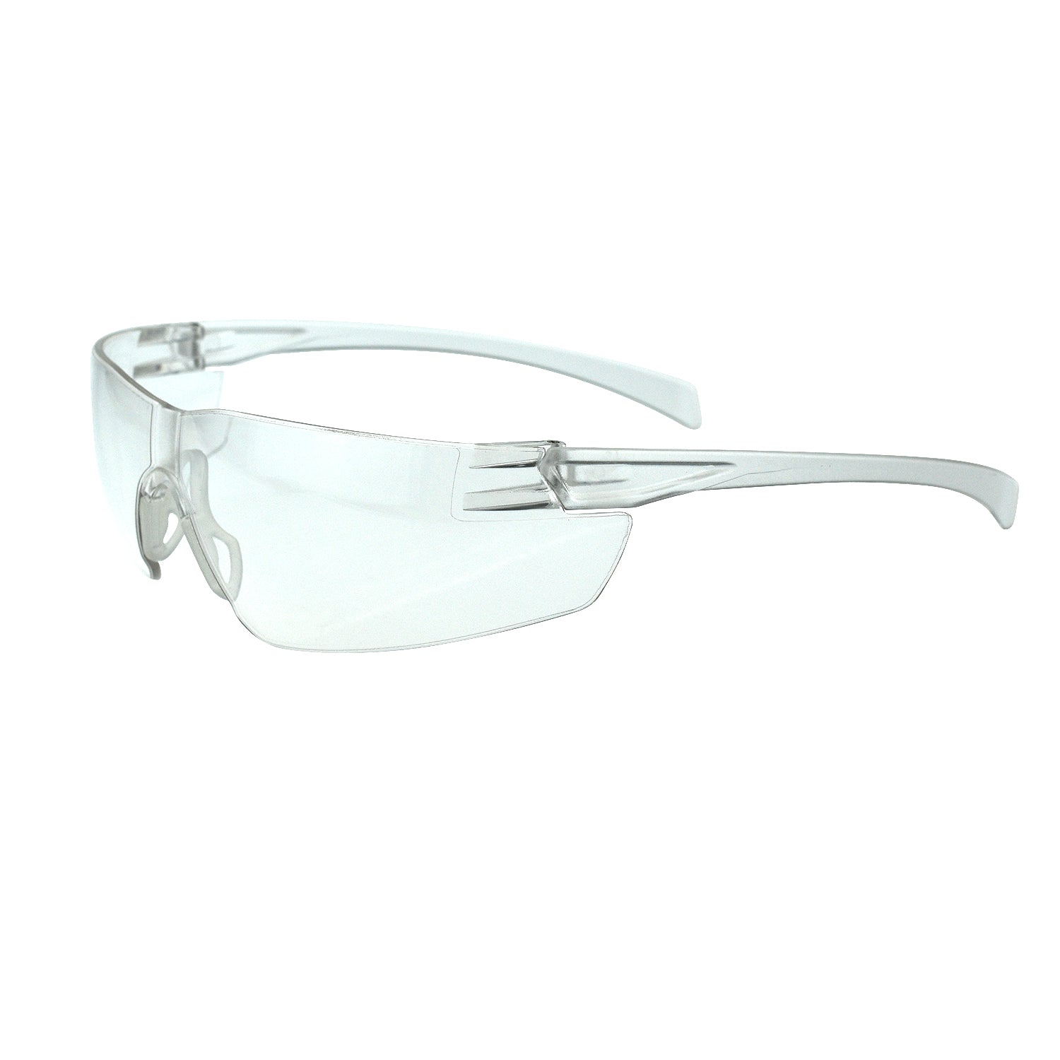 Serrator™ Safety Eyewear - Clear Frame - Clear Anti-Fog Lens