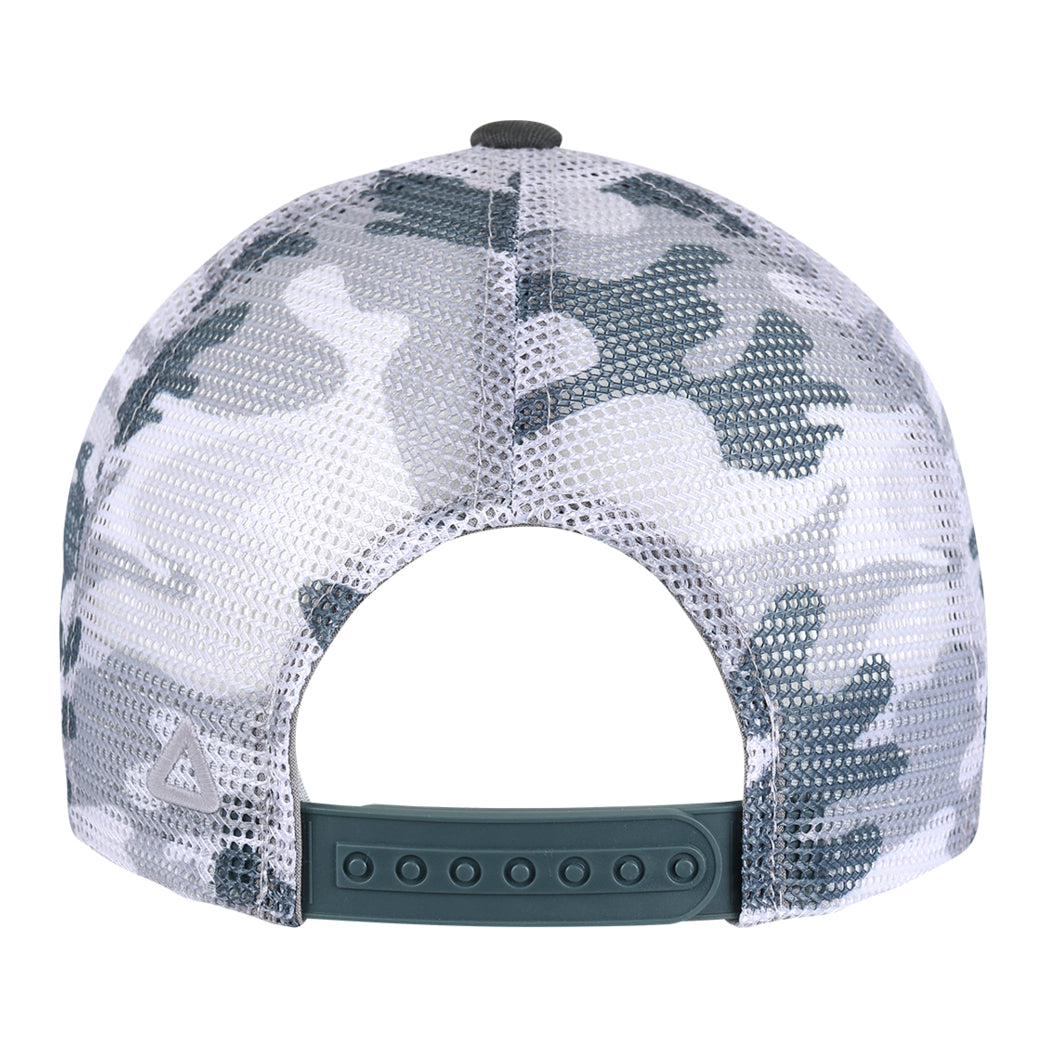 Charcoal/Camo Print Ahead Urban Trucker