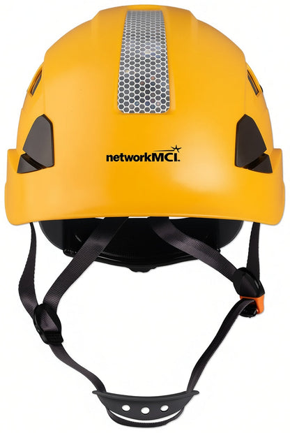 Ansi Rock Climbing Style Hard Hat with Reflector