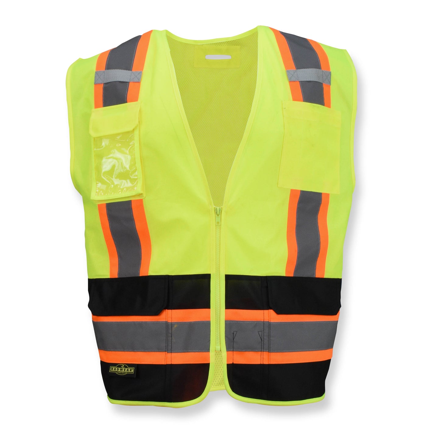 SV6B Two Tone Surveyor Type R Class 2 Solid Front Mesh Back Safety Vest - Size 2X