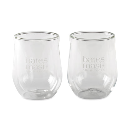 Clear CORKCICLE® Stemless Glass Set (2)