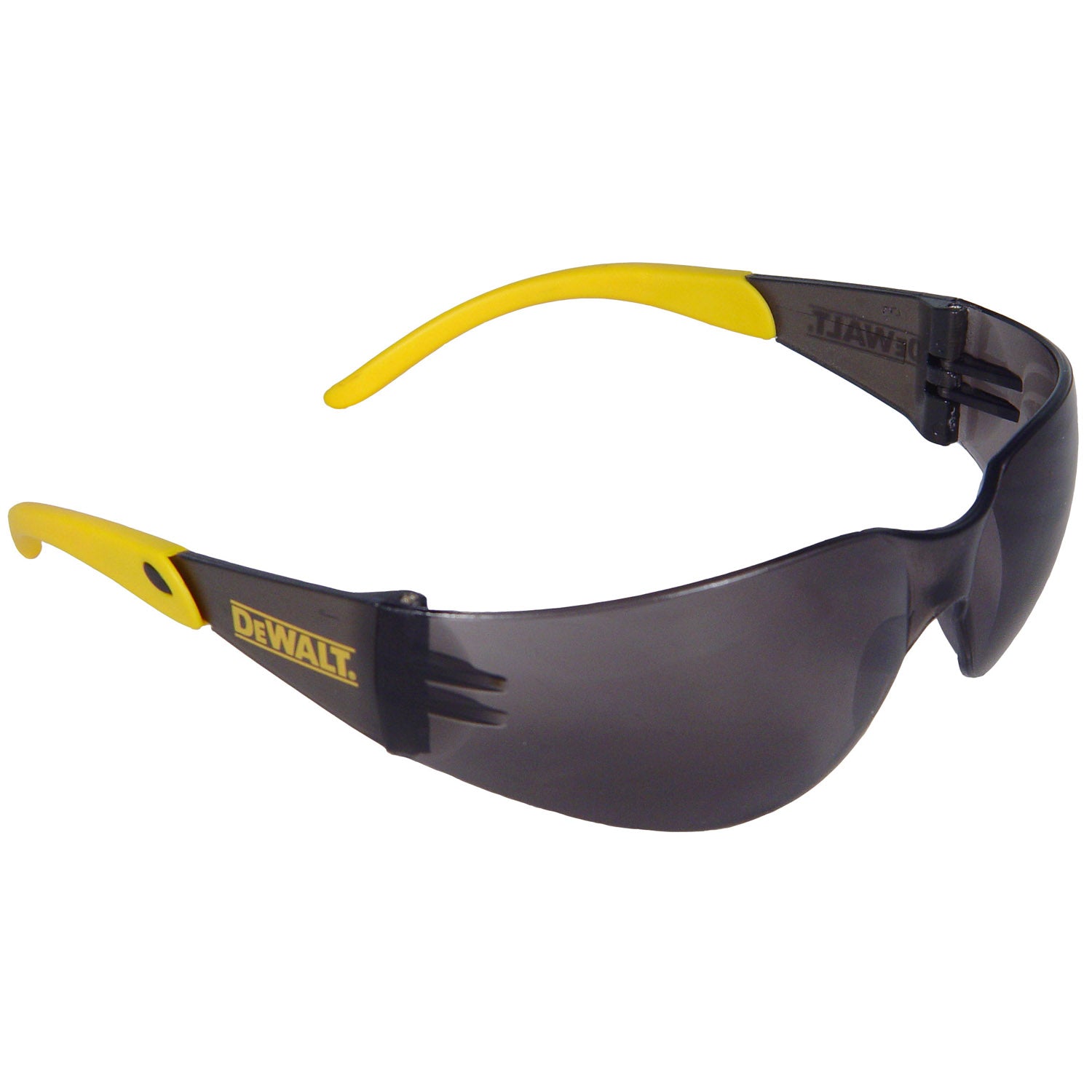 DPG54 Protector™ Protective Eyewear - Smoke/Yellow Frame - Smoke Lens