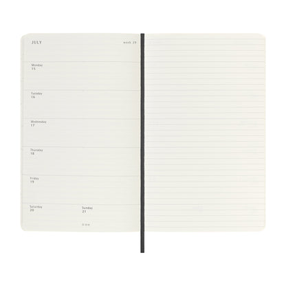 Black Moleskine® Soft Cover Large 12-Month Weekly 2026 Planner