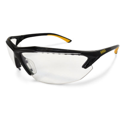 DPG106 Spector™ In-Viz Bifocal Protective Eyewear - Black / Yellow Frame - Clear Lens - 1.5 Diopter