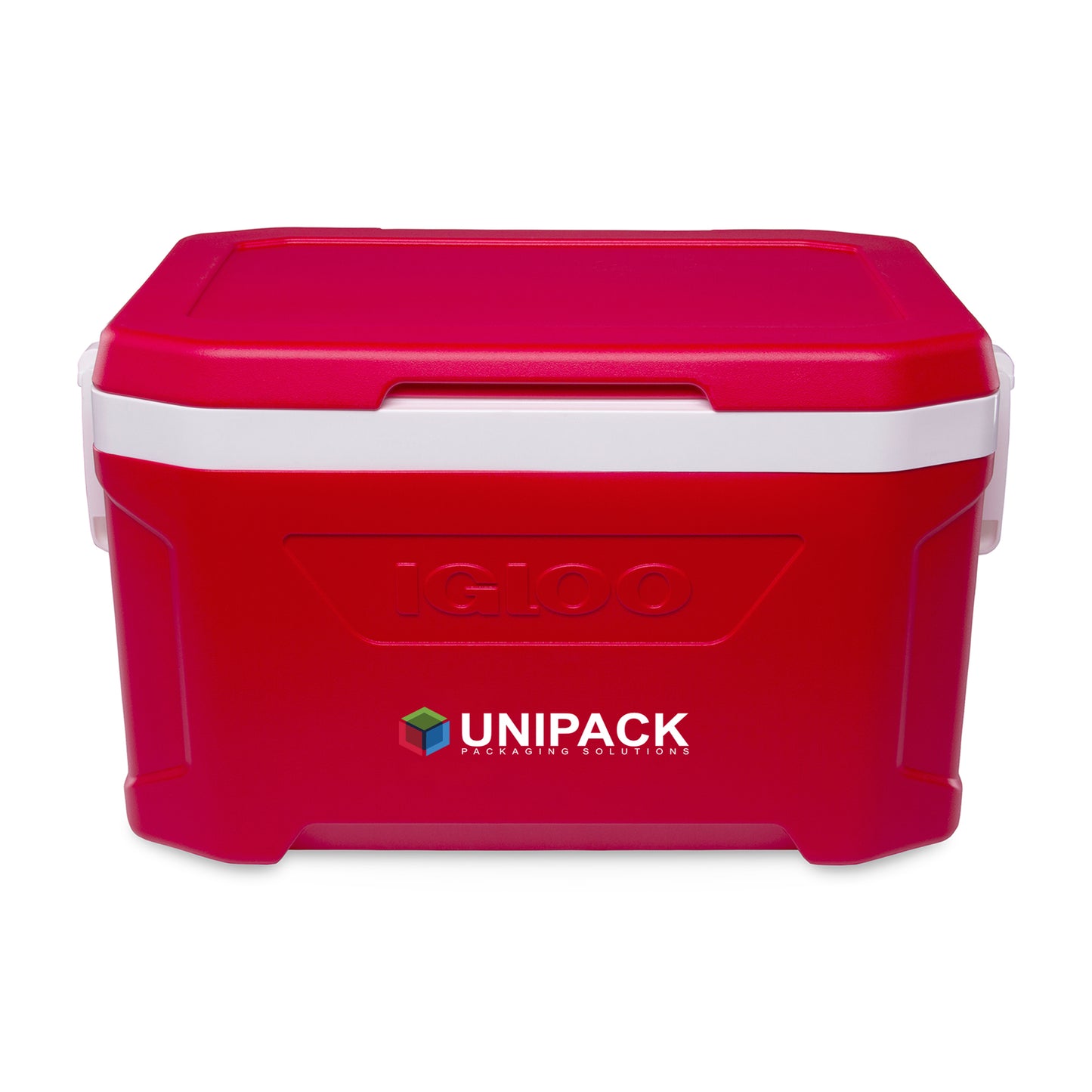 White-Red Star Igloo® Profile II 50 Qt Cooler