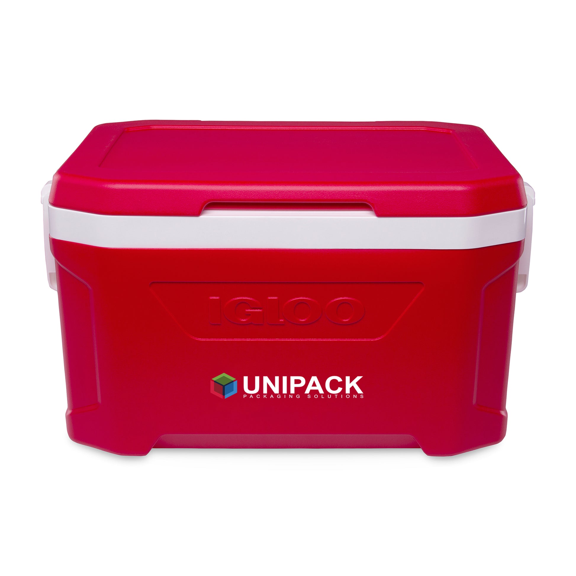 White-Red Star Igloo® Profile II 50 Qt Cooler