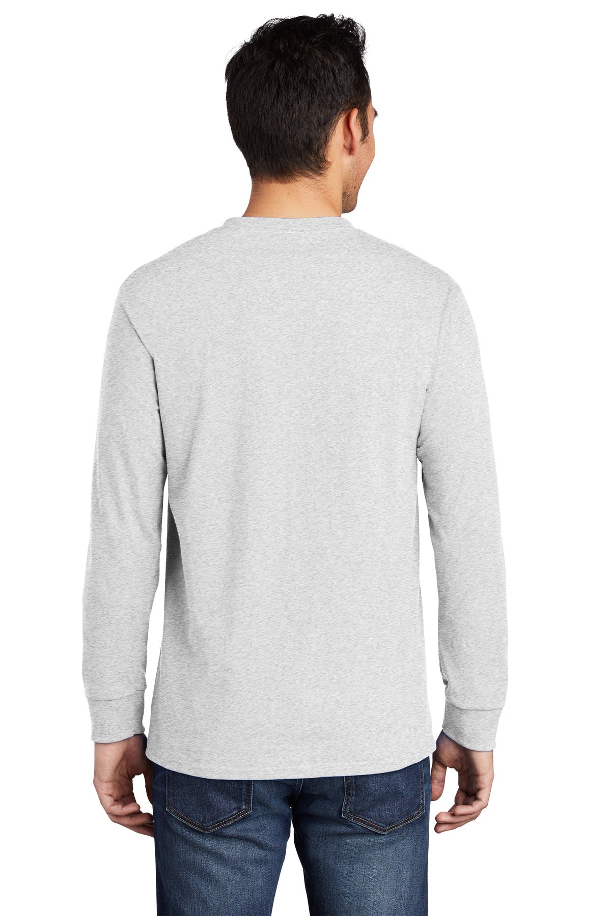 Ash Port & Company Long Sleeve Essential Pocket Tee. PC61LSP