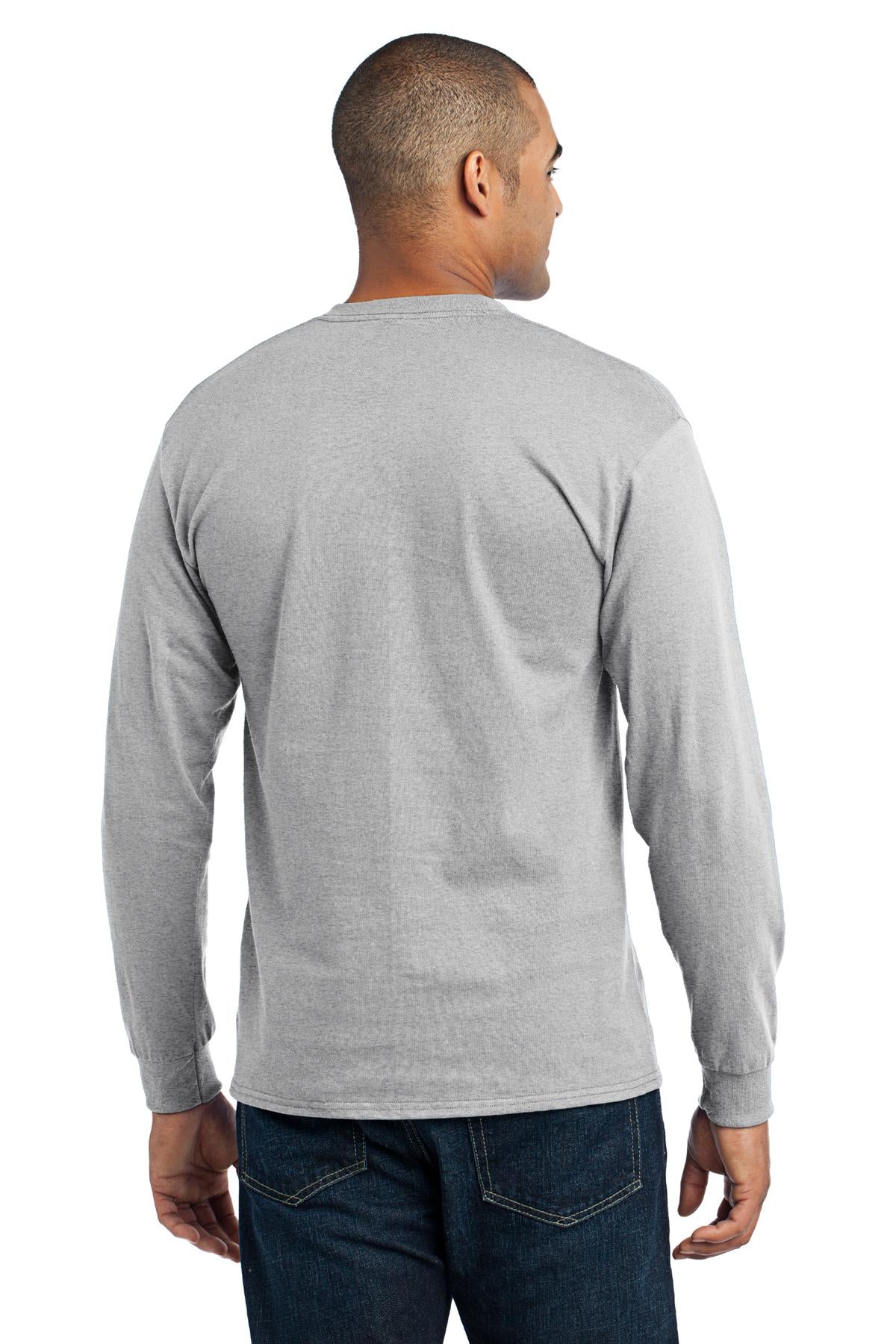 Ash Port & Company Tall Long Sleeve Core Blend Tee. PC55LST