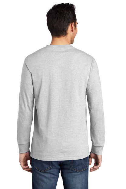 Ash Port & Company Tall Long Sleeve Essential Pocket Tee. PC61LSPT