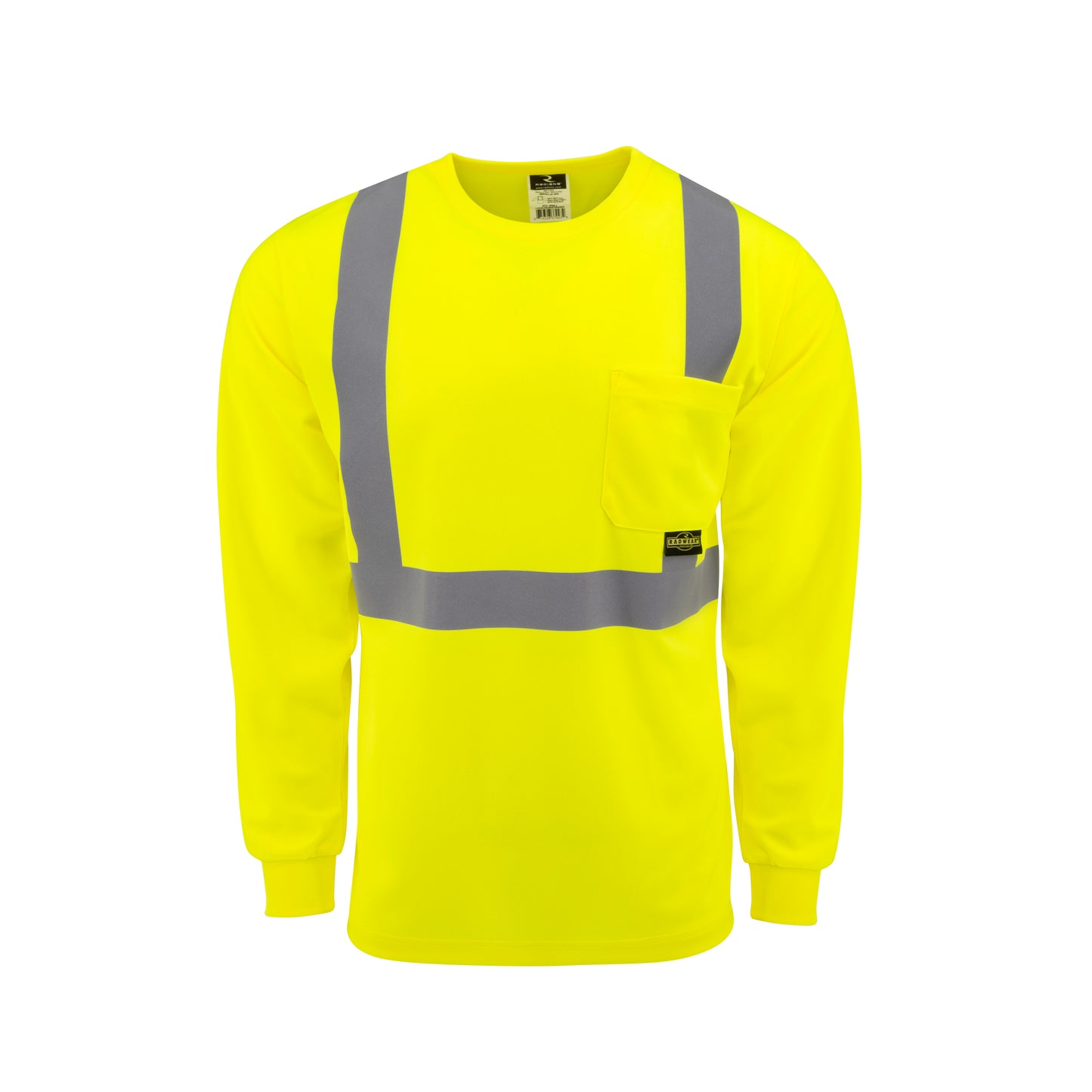 ST21-2 Class 2 Mesh Long Sleeve T-Shirt - Green - Size 2X